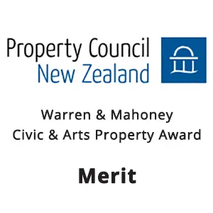 Property Council of New Zealand Civic & Arts - Merit Award