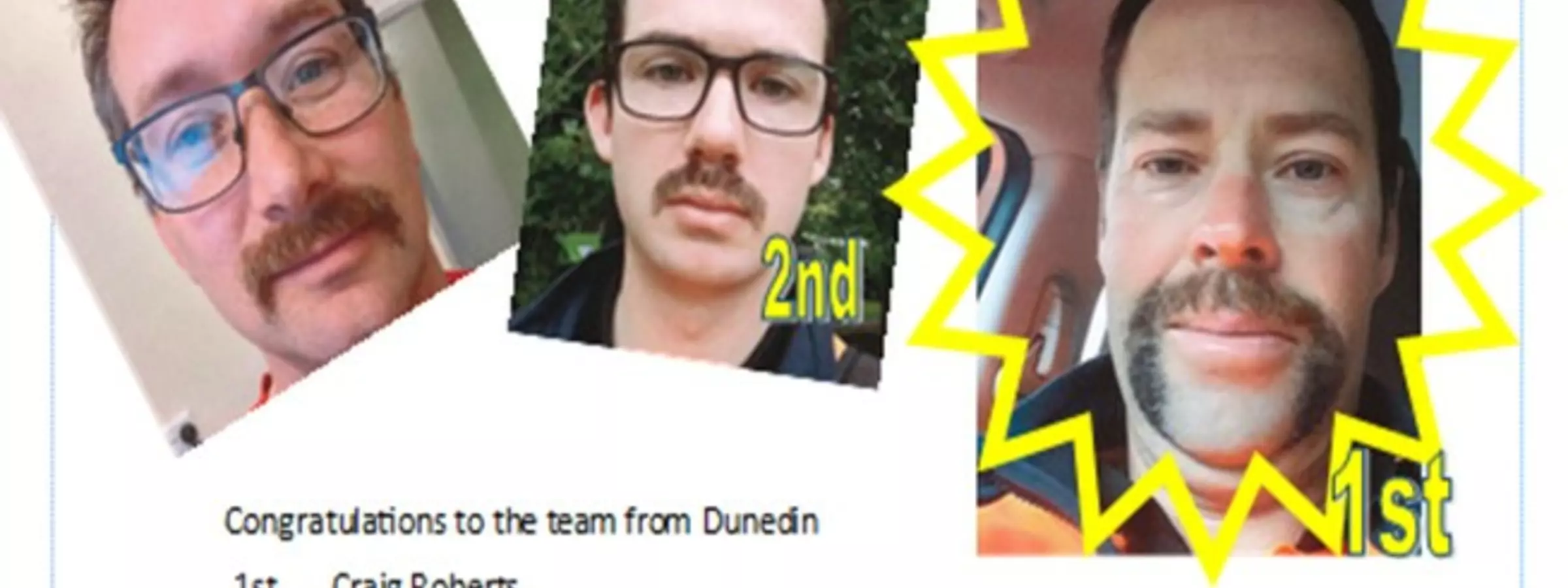 Dunedin ABL Staff Movember Winners